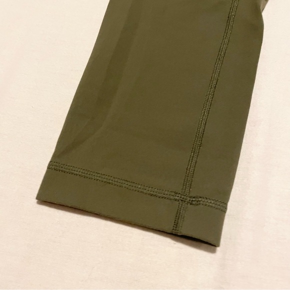 Lululemon Womens Green Crop Pant Leggings Missing Size - Picture 5 of 15